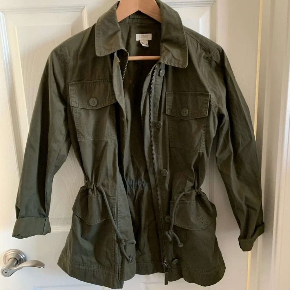 J crew utility jacket